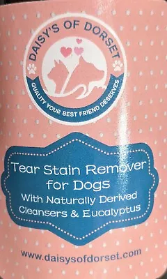 Dog Tear Stain Remover -  With Eucalyptus Oil- 30ml- Keep Eyes Healthy & Clean • £1.85