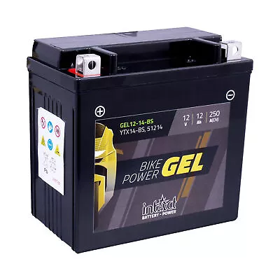 IntAct YTX14BS Sealed Gel Battery Suitable For Kawasaki ZZR1400 2006 • £61.48