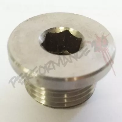 O2 OXYGEN SENSOR STAINLESS STEEL BUNG PLUG CAP M18x1.5MM THREAD HEX BUNG • $5.99