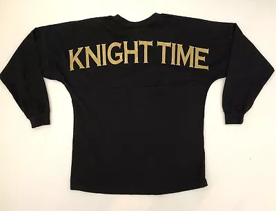  KNIGHT TIME  UCF Knights Sports Team Spirit Jersey Oversized T-Shirt - Black  • $19.99