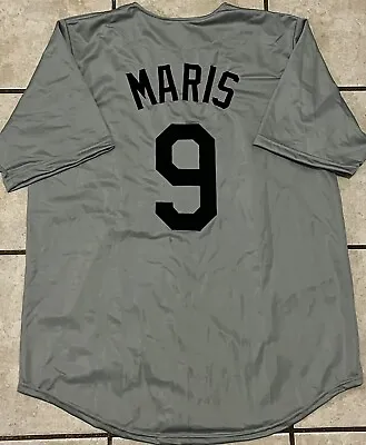 Roger Maris Custom Grey New York Yankees Jersey Mens Size XL • $31.99