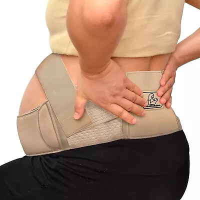 MummaBubba® Maternity Pregnancy Support Belt-Belly BandHip & Pelvic Pain-Large • £8.99