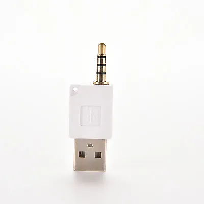 3.5mm Male AUX Audio Plug Jack To USB 2.0 Female Converter Cable Cord Go • $1.11