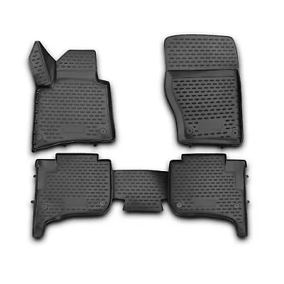 OMAC Floor Mats Liner For VW Touareg 2010-2017 Black TPE All-Weather 4 Pcs • $79.90