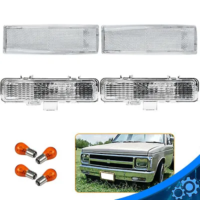 Corner & Signal Lights Pair For 1983-1994 Chevy Blazer 1982-1993 Chevrolet S10 • $34.90