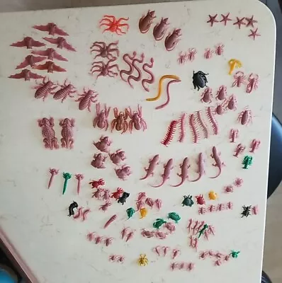 Vtg. Creepy Crawlers Insects Creatures .Made From Original 1964 Kit 120 Piece • $40