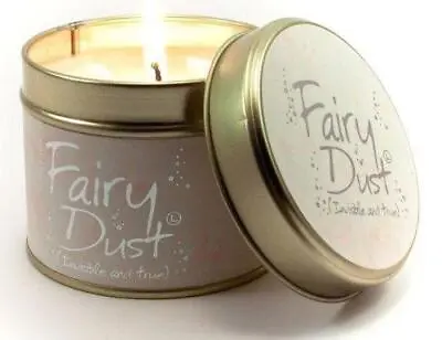 Lily Flame - Scented Candle Tin - Fairy Dust - UK MADE • £11.97