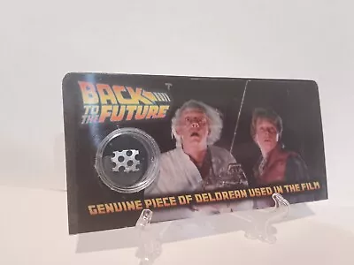 Back To The Future Movie Prop - DeLorean Metal Piece - Screen Used Prop • $70