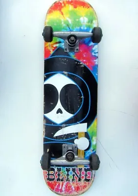 Vintage BLIND Young Reaper SKATEBOARD W/ Matching Graphic Wheels & SLANT Tracks • $90