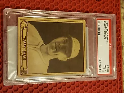 1940 Play Ball Daffy Dean Psa 3.5 • $105