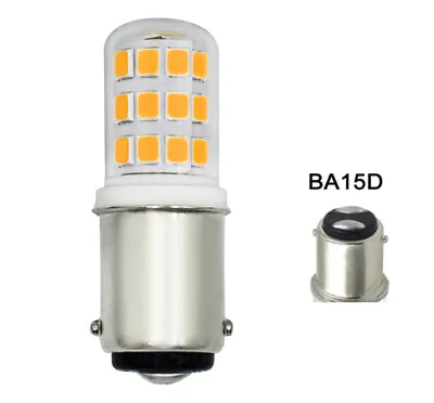 BA15D B15D LED Light Bulb 3W 33-2835 Ceramics Lamp 110V/220V For Sewing Machine • $2.43