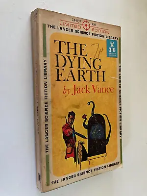 The Dying Earth Jack Vance First Lancer Hillman US Sci Fi Paperback Book 1950 • £24