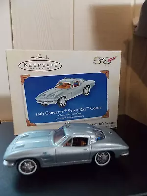 Vintage Hallmark 2003 Classic Am. Car Corvette Sting Ray Coupe 13th. NOS Boxed • $17.99