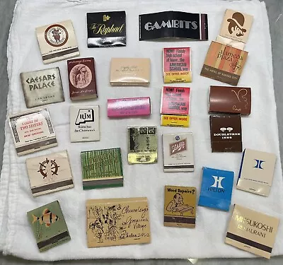 Vintage Matchbooks Lot Of 25. New  And Used • $10.99