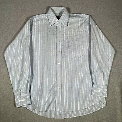 Gucci International Long Sleeve Button Shirt Mens 17 Striped • $49.99