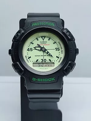 Vintage Casio G Shock AW-560D-7CV ANA-DIGI 380 Module GLOW IN DARK  (Year 1994) • $79.99