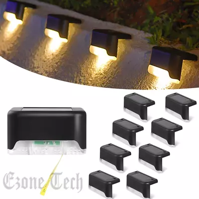 8x Solar Deck Lights Outdoor Step Lights LED Fence Stair Lights For Garden Yard • $15.21