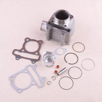 Fit For 139QMB GY6 50cc 80cc 100cc Scooter Big Bore 50mm Cylinder Piston Kit B2 • $134.90