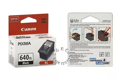 Genuine Canon PG640XL PG-640XL Standard Ink For PIXMA MG2160 MG3160 MG3650 • $37.40