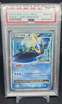 $499.99 • Buy PSA 10 Empoleon Lv. X DP Space Time Japanese Pokemon Card 2006 *POP 8*