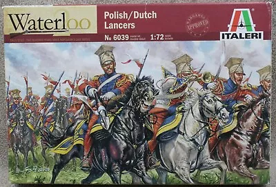 1/72 Napoleonic POLISH / DUTCH LANCERS Boxed Set Unused 6039 Italeri 16045 • £9.99