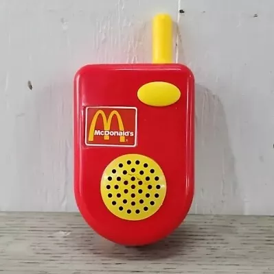 Fisher Price McDonalds Play Food Fun Cash Register Drive Thru Walkie-Talkie  • $14.99