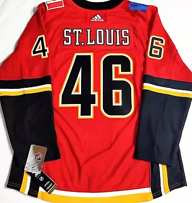 Pro-52 Martin St. Louis Calgary Flames Adidas Authentic Climalite Hockey Jersey • $179.99