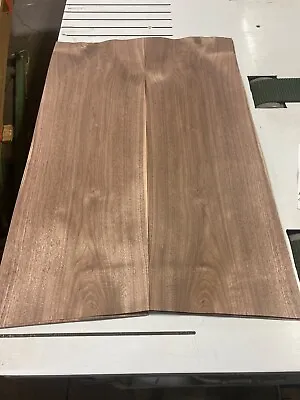 Walnut  Wood Veneer 4 Sheets 35'' X 12'' 21V • $19.99