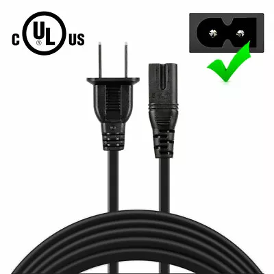 5ft UL AC Power Cord Cable Lead For M-Audio Studiophile AV20 AV30 AV40 Speaker • $8.99