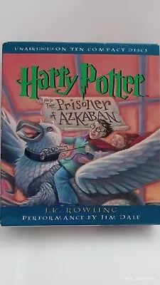 Harry Potter And The Prisoner Of Azkaban JK Rowling 10 CD Audio Book Set • $19.99