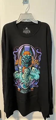 Horror Nights 2022 Universal Monsters Adult X-LARGE Long Sleeve T- Shirt XL • $26.88