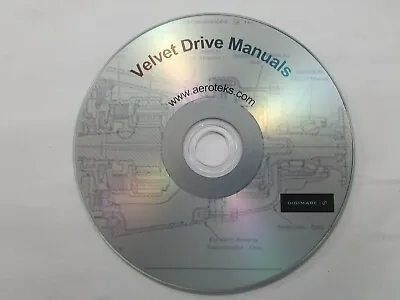 Factory Velvet Drive Marine Boat Transmission Service Manual Model 72C  N  73C • $28.99