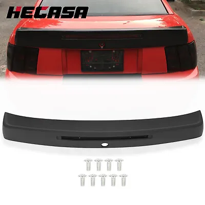 NEW For Ford Mustang 99-04 CBR Style Black Painted ABS Rear Trunk Spoiler Wing • $98.60