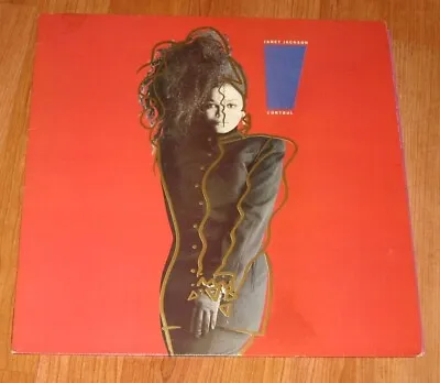 Janet Jackson - Control Vinyl Lp + Pictutre/text Inner Sleeve • £7.99