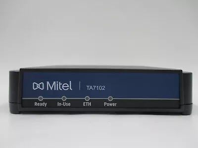 Mitel Mediatrix TA7102 Terminal Adapter With 2 Analog Ports P/N: 51304959 Tested • $134.99