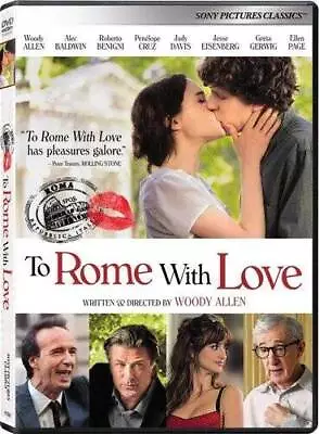 To Rome With Love - DVD - GOOD • $4.98