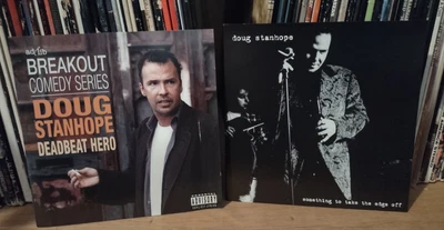 $69.99 • Buy Doug Stanhope Cd/DVD Lot X2 RARE Something To Take The Edge Off + Deadbeat Hero