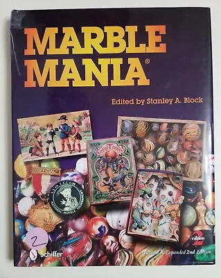Marble Mania Hardcover By Block Stanley A. (EDT) Great Condition • $22.99