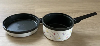 $3.99 • Buy Vintage Chilton Childrens Kitchen Pretend Play Pot And Pan Cookware