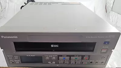 Panasonic AG-5700 S-VHS Hi-Fi Video Cassette Recorder - Tested And Working • $360.97