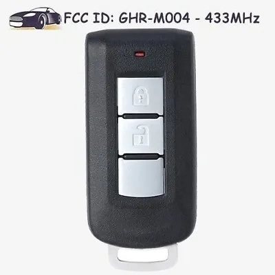 Smart Prox Remote Key Fob 2 Buttons GHR-M004 For Mitsubishi Montero L200 Pajero • $65.03