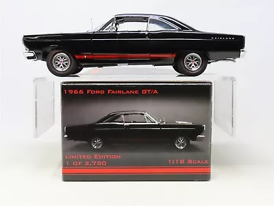 1:18 Scale GMP #8082 Diecast Model Car 1966 Ford Fairlane GT/A - Black • $229.95