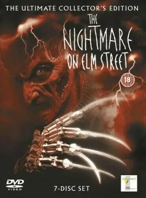 A Nightmare On Elm Street Complete Collection 1-7 Boxset + Remake (DVD X 8) • £12.99