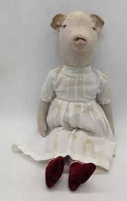 Handmade Vintage Pig Doll • £19.99