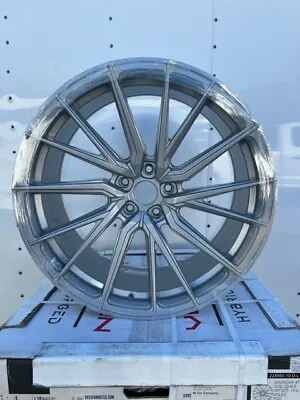 Never Driven On 22  Vossen Hybrid Forged Wheels Satin Silver TeslaX & S 21-23 • $2195