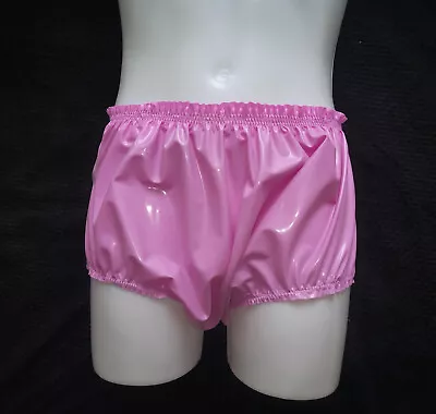 Pure Latex Rubber Knickers Baggy Panties Pants Semi Clear Underwear Briefs Full • £47