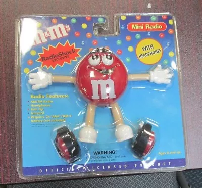 $8.99 • Buy Radio Shack Exclusive  M & M Mini Radio With Headphones Sealed 