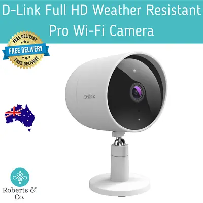 D-Link Full HD Weather Resistant Pro Wi-Fi Camera DCS-8302LH • $168.02