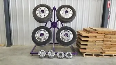 16 Ford F450 Sd Dually Aluminum Wheel Set With Center Caps 19.5x6.75  • $1950