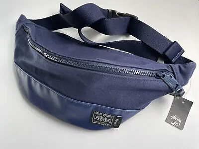 $117 • Buy PORTER X STUSSY Collaboration Waist Bag, From Japan